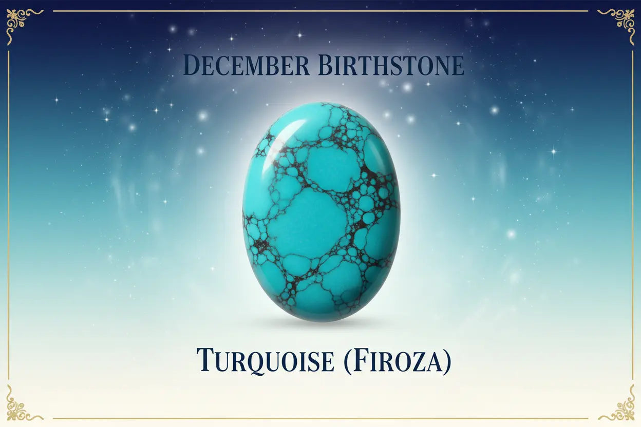 December Birthstone: Turquoise (Firoza) Benefits, Care & Wearing Guide ...