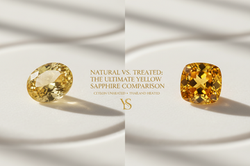 Ceylon Unheated vs Thailand Heated Yellow Sapphire: Complete Guide to Quality, Price & Astrological Significance - Venus Gems