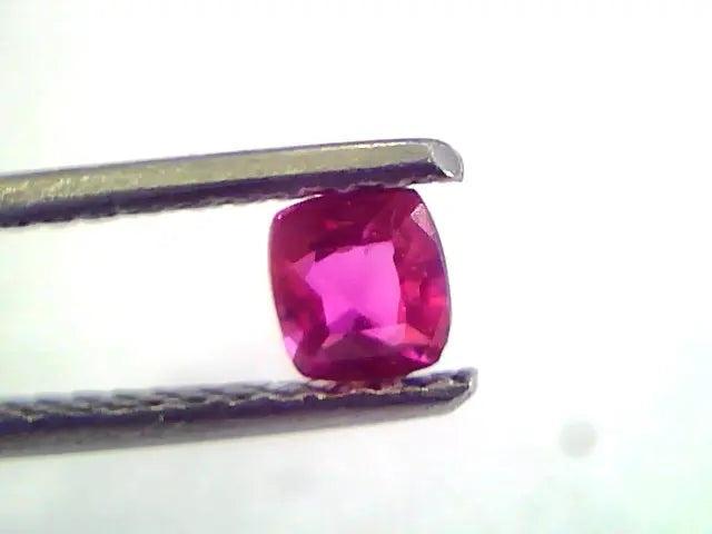 0.41 Ct IGI Certified Unheated Untreted Natural Mozambique Ruby AAAAA