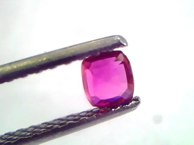 0.41 Ct IGI Certified Unheated Untreted Natural Mozambique Ruby AAAAA