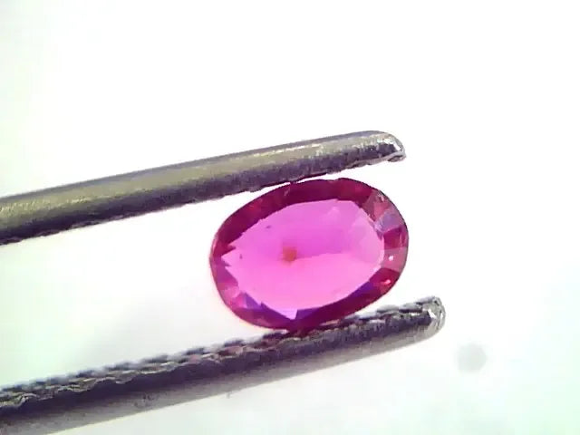 0.41 Ct IGI Certified Unheated Untreted Natural Mozambique Ruby A++++ - Venus Gems