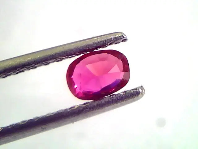 0.43 Ct IGI Certified Unheated Untreted Natural Mozambique Ruby AAAAA