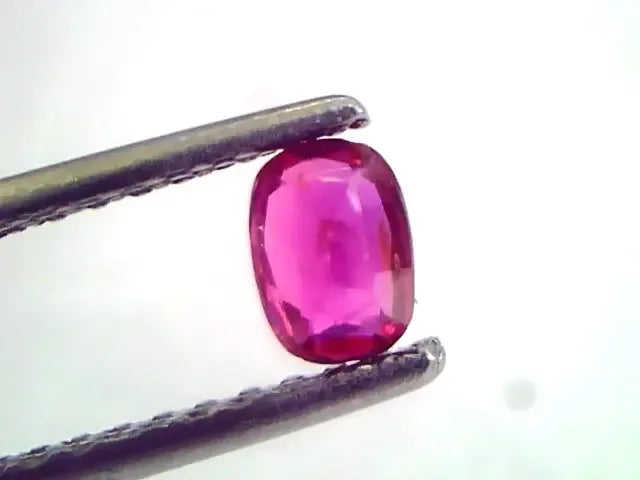 0.48 Ct IGI Certified Unheated Untreted Natural Mozambique Ruby AAAAA - Venus Gems