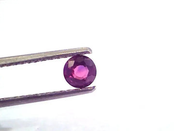 0.50 Ct Certified Unheated Untreated Natural Madagaskar Ruby