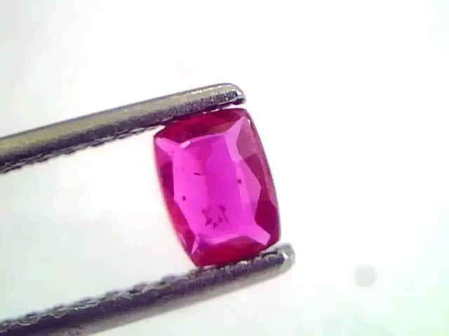 0.51 Ct IGI Certified Unheated Untreted Natural Mozambique Ruby AAAAA - Venus Gems