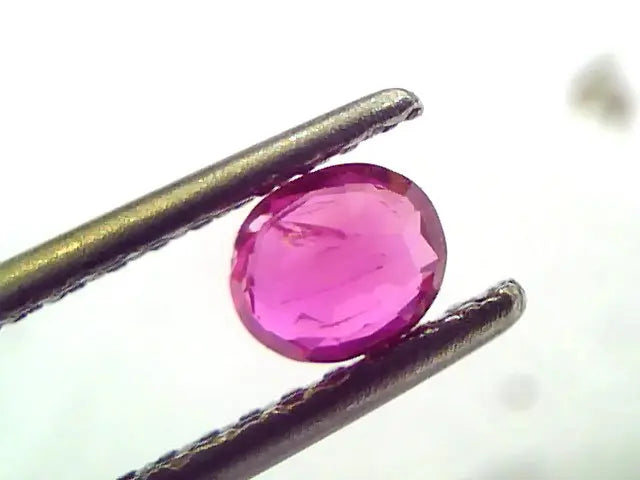 0.54 Ct IGI Certified Unheated Untreated Natural Old Burma Ruby AAA