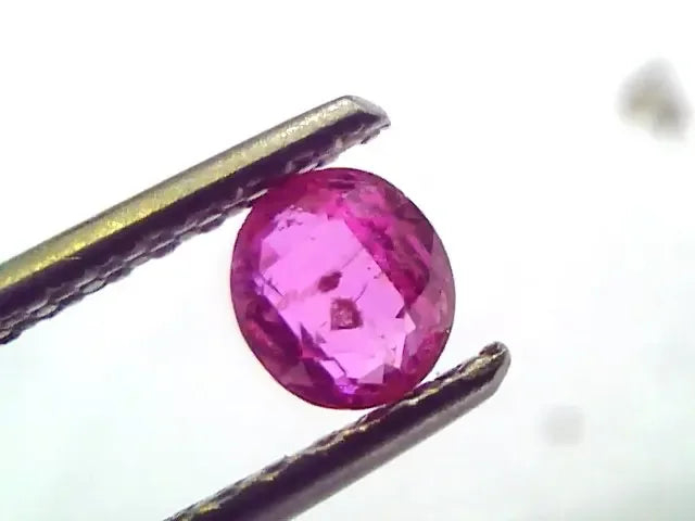0.56 Ct Certified Unheated Untreated Natural Old Burma Ruby AAA - Venus Gems