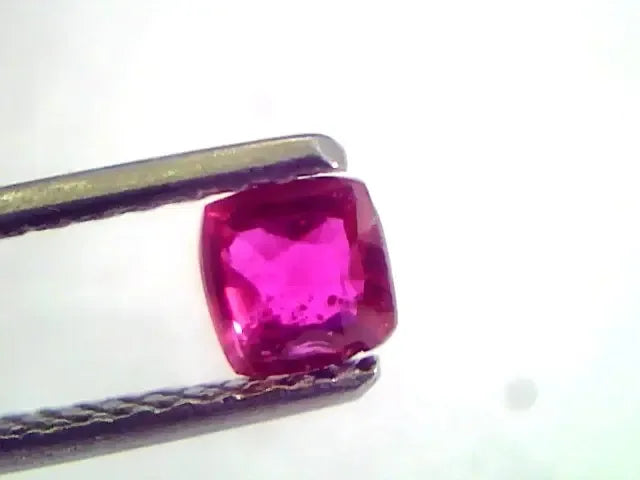0.56 Ct IGI Certified Unheated Untreted Natural Mozambique Ruby AAAAA - Venus Gems