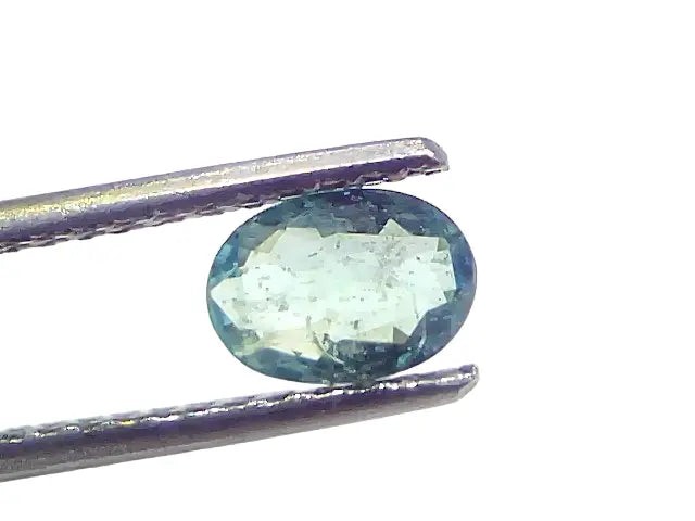 0.60 Ct Certified Untreated Natural Zambian Emerald Gemstone Panna