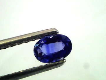0.6 Ct Unheated Untreated Natural Ceylon Blue Sapphire Neelam