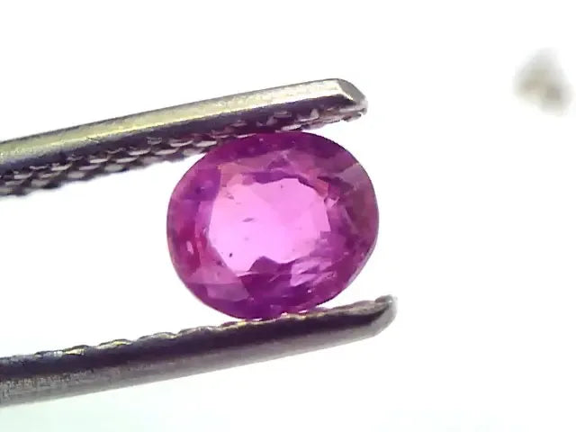 0.61 Ct IGI Certified Unheated Untreated Natural Old Burma Ruby AAA - Venus Gems