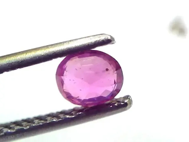 0.61 Ct IGI Certified Unheated Untreated Natural Old Burma Ruby AAA - Venus Gems