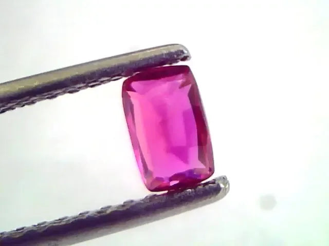 0.61 Ct IGI Certified Unheated Untreted Natural Mozambique Ruby AAAAA - Venus Gems