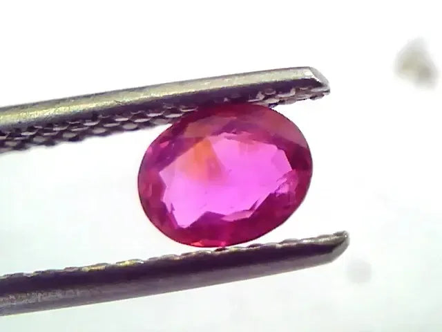 0.64 Ct IGI Certified Unheated Untreated Natural Old Burma Ruby AAA - Venus Gems