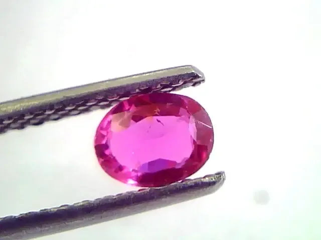 0.65 Ct IGI Certified Unheated Untreted Natural Mozambique Ruby AAAAA - Venus Gems