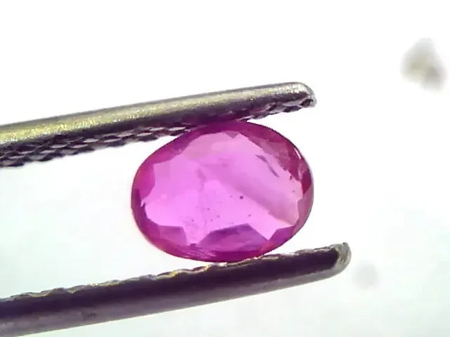 0.67 Ct IGI Certified Unheated Untreated Natural Old Burma Ruby AAA - Venus Gems
