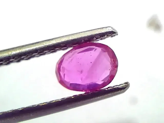 0.67 Ct IGI Certified Unheated Untreated Natural Old Burma Ruby AAA - Venus Gems