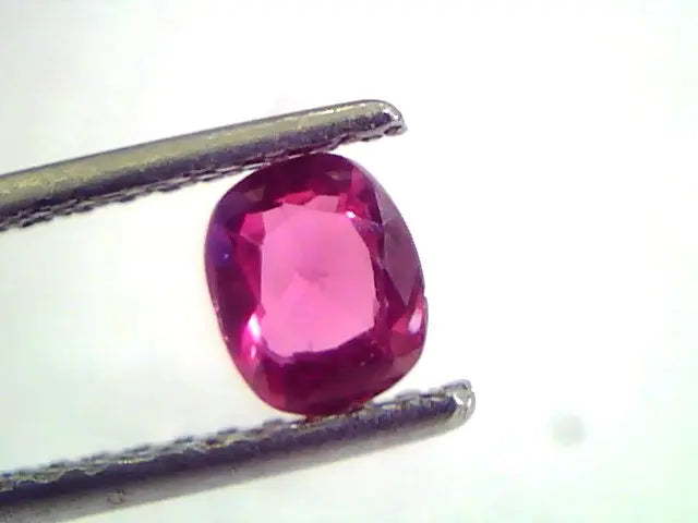 0.67 Ct IGI Certified Unheated Untreted Natural Mozambique Ruby AAAAA