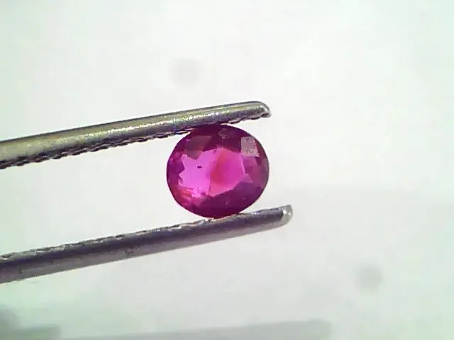 0.65 Ct Certified Unheated Untreated Natural Mozambique Ruby AAAAA - Venus Gems