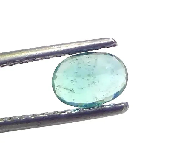 0.77 Ct Certified Untreated Natural Zambian Emerald Gemstone Panna - Venus Gems