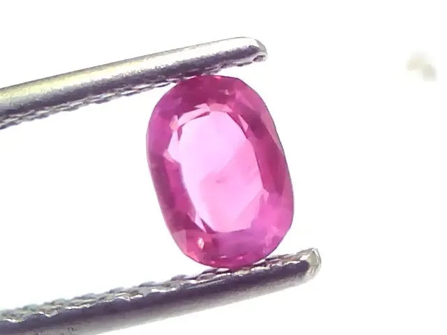 0.74 Ct IGI Certified Unheated Untreated Natural Old Burma Ruby AAA - Venus Gems