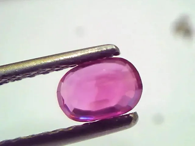 0.74 Ct IGI Certified Unheated Untreated Natural Old Burma Ruby AAA - Venus Gems