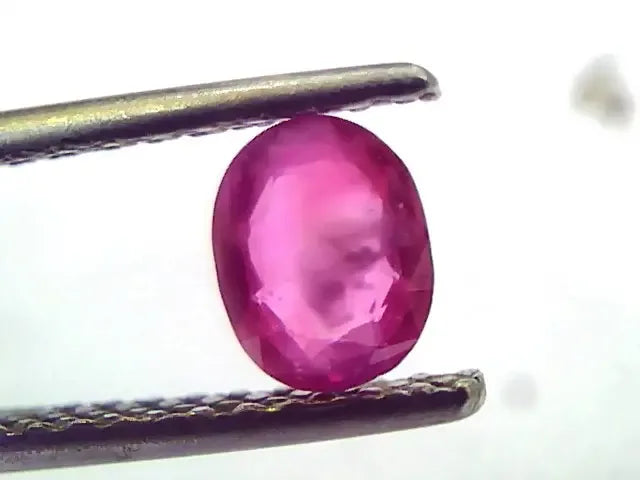 0.75 Ct IGI Certified Unheated Untreated Natural Old Burma Ruby AAA - Venus Gems