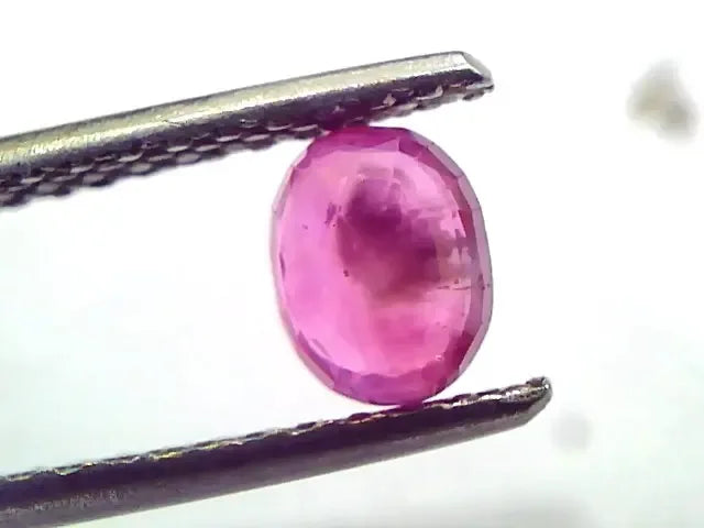 0.75 Ct IGI Certified Unheated Untreated Natural Old Burma Ruby AAA - Venus Gems