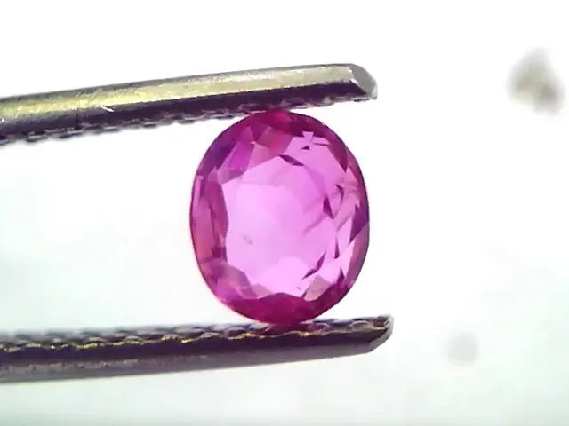 0.79 Ct IGI Certified Unheated Untreated Natural Old Burma Ruby AAA - Venus Gems