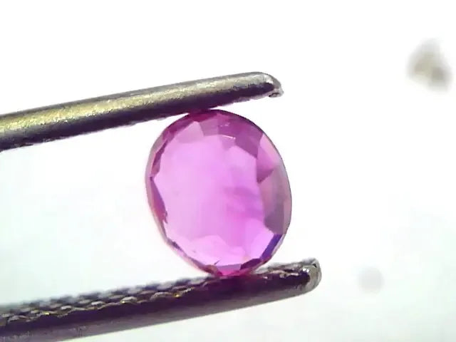 0.79 Ct IGI Certified Unheated Untreated Natural Old Burma Ruby AAA - Venus Gems