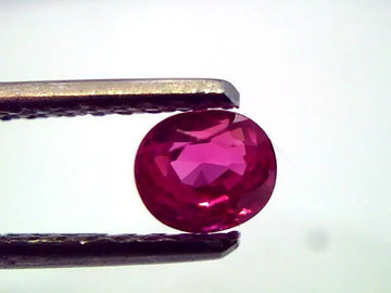 0.80 Ct Unheated Untreated Old Burma Mines Natural Ruby **RARE**