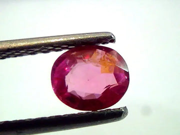 0.81 Ct Unheated Untreated Old Burma Mines Natural Ruby **RARE**