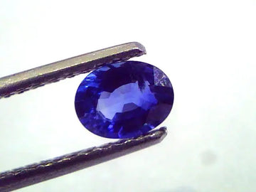 0.86 Ct Unheated Untreated Natural Ceylon Blue Sapphire Neelam