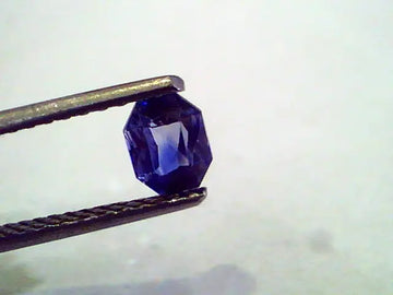 0.88 Ct Unheated Untreated Natural Ceylon Blue Sapphire Neelam
