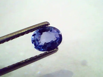 0.90 Ct Unheated Untreated Natural Ceylon Blue Sapphire Neelam