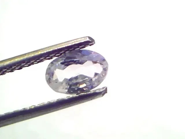 1.03 Ct Certified Unheated Untreated Natural Ceylon White Sapphire - Venus Gems