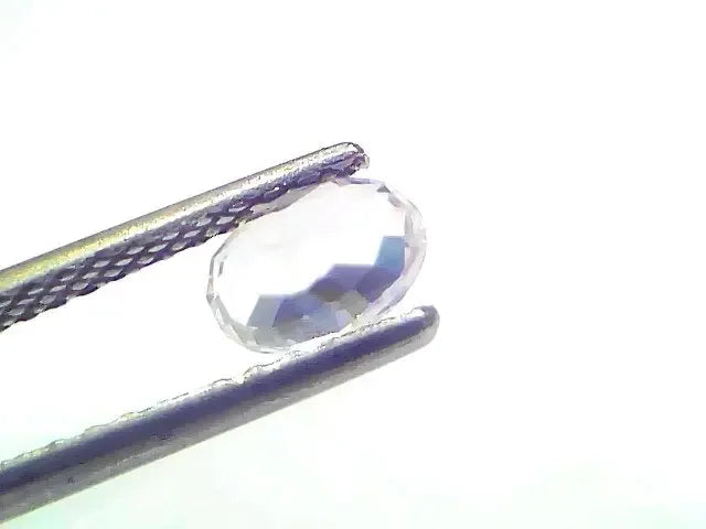 1.03 Ct Certified Unheated Untreated Natural Ceylon White Sapphire - Venus Gems