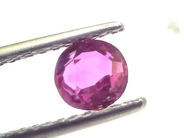0.92 Ct IGI Certified Unheated Untreated Natural Old Burma Ruby AAA - Venus Gems