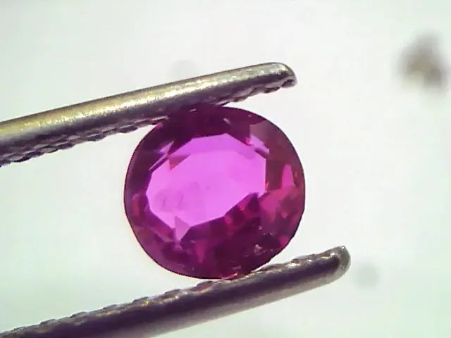 0.92 Ct IGI Certified Unheated Untreated Natural Old Burma Ruby AAA - Venus Gems