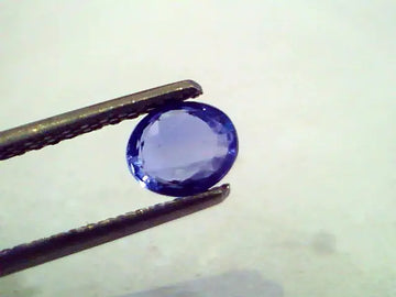 0.95 Ct Unheated Untreated Natural Ceylon Blue Sapphire Neelam