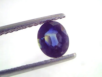 1.01 Ct Unheated Untreated Natural Ceylon Blue Sapphire Neelam