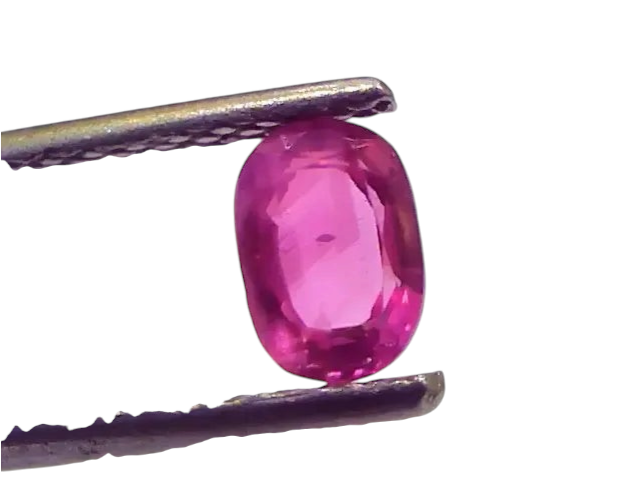 0.74 Ct IGI Certified Unheated Untreated Natural Old Burma Ruby AAA - Venus Gems