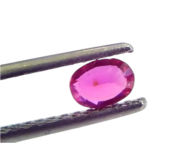 0.41 Ct IGI Certified Unheated Untreted Natural Mozambique Ruby A++++ - Venus Gems