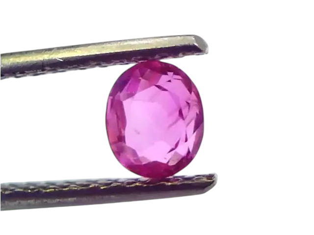 0.79 Ct IGI Certified Unheated Untreated Natural Old Burma Ruby AAA - Venus Gems