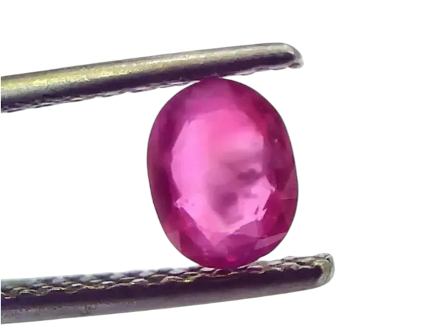0.75 Ct IGI Certified Unheated Untreated Natural Old Burma Ruby AAA - Venus Gems