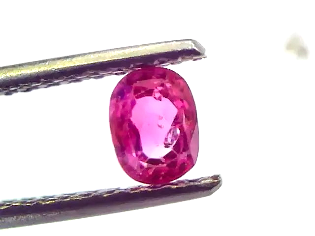 0.69 Ct IGI Certified Unheated Untreated Natural Old Burma Ruby AAA - Venus Gems