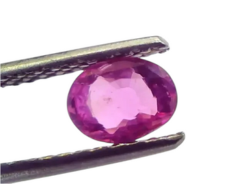 0.86 Ct IGI Certified Unheated Untreated Natural Old Burma Ruby AAA - Venus Gems