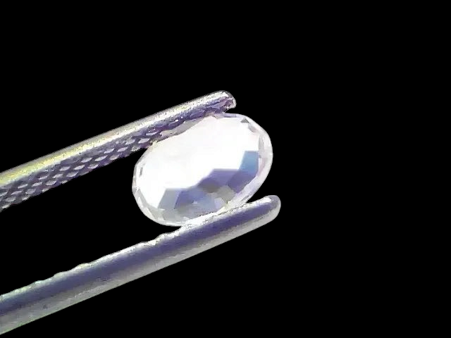 1.03 Ct Certified Unheated Untreated Natural Ceylon White Sapphire - Venus Gems