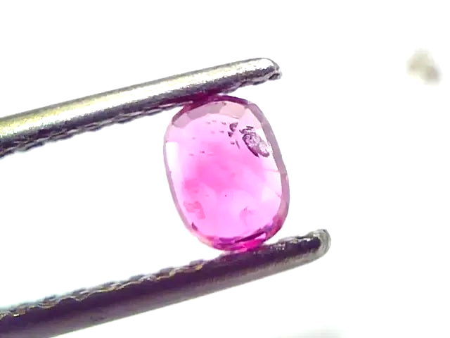 0.69 Ct IGI Certified Unheated Untreated Natural Old Burma Ruby AAA - Venus Gems