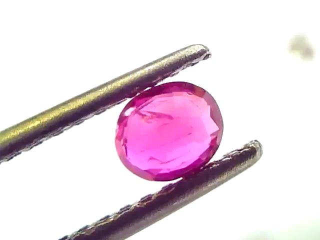 0.56 Ct Certified Unheated Untreated Natural Old Burma Ruby AAA - Venus Gems